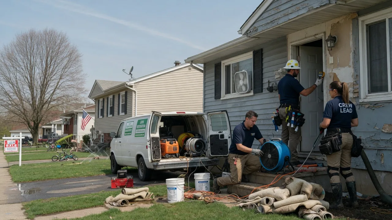 Flood Cleanup in Brandon, IA near me